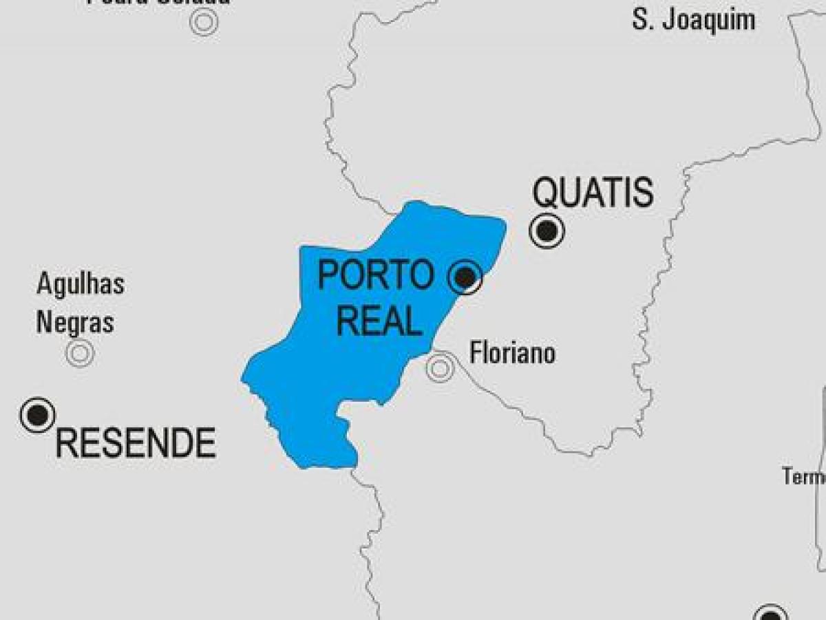 Harta e Porto Vërtetë komunës