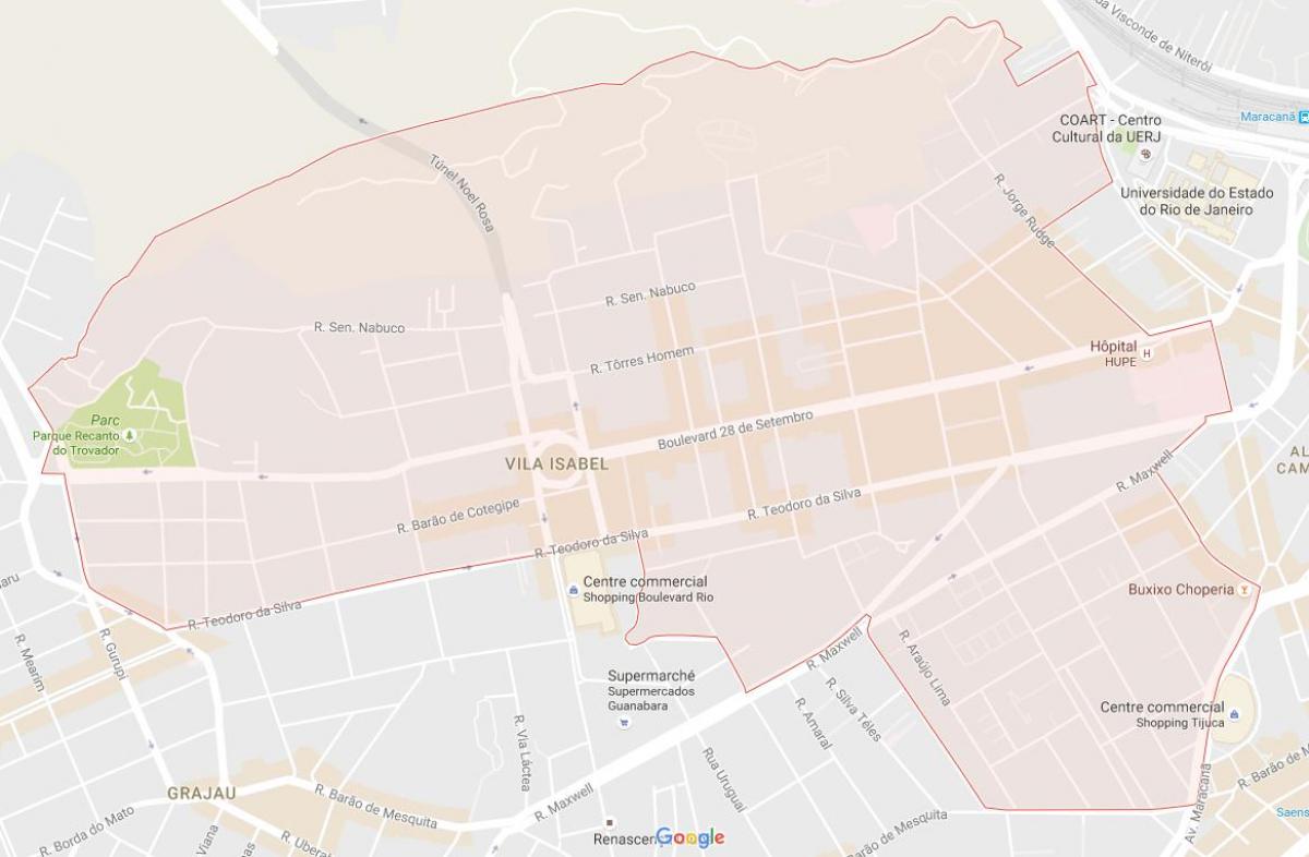 Harta e Vila Isabel