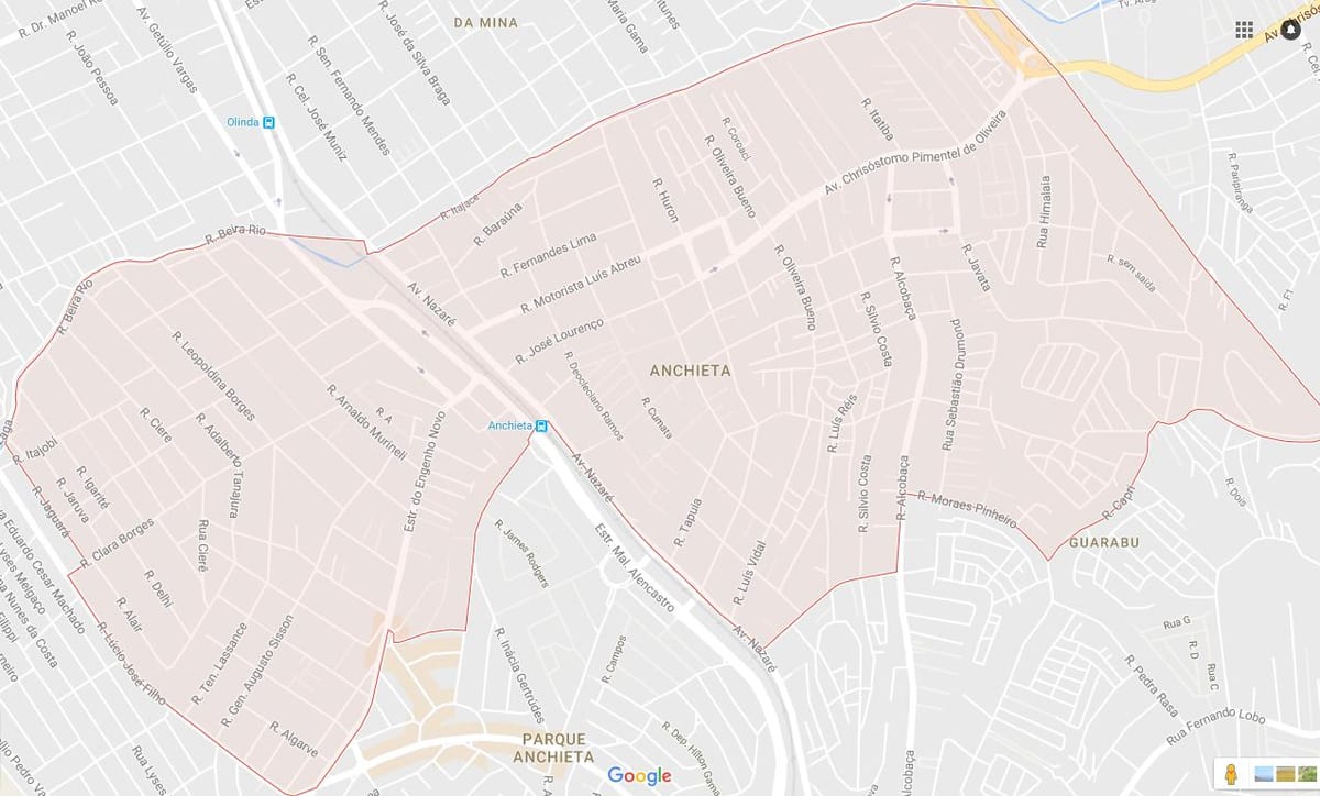 Harta e Anchieta