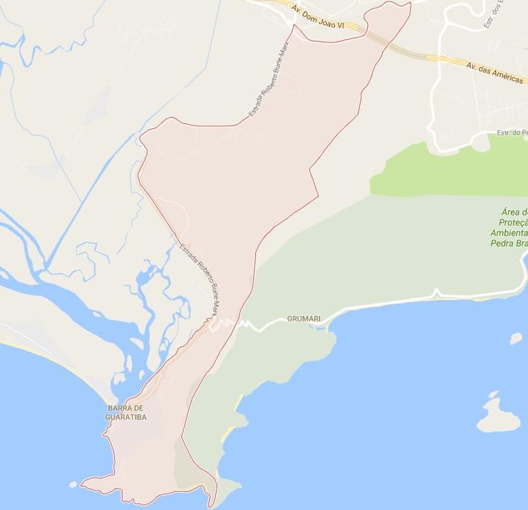 Harta e Barra de Guaratiba
