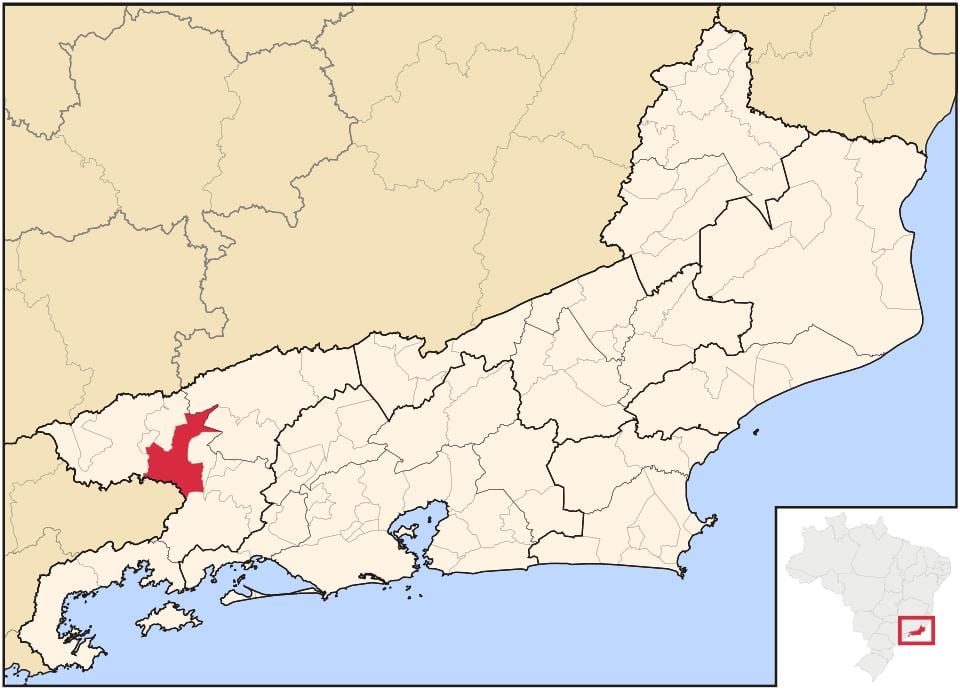 Harta e Barra Mansa