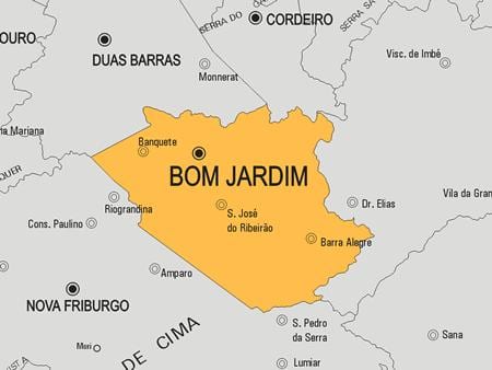 Harta e Bom Jardim komunës