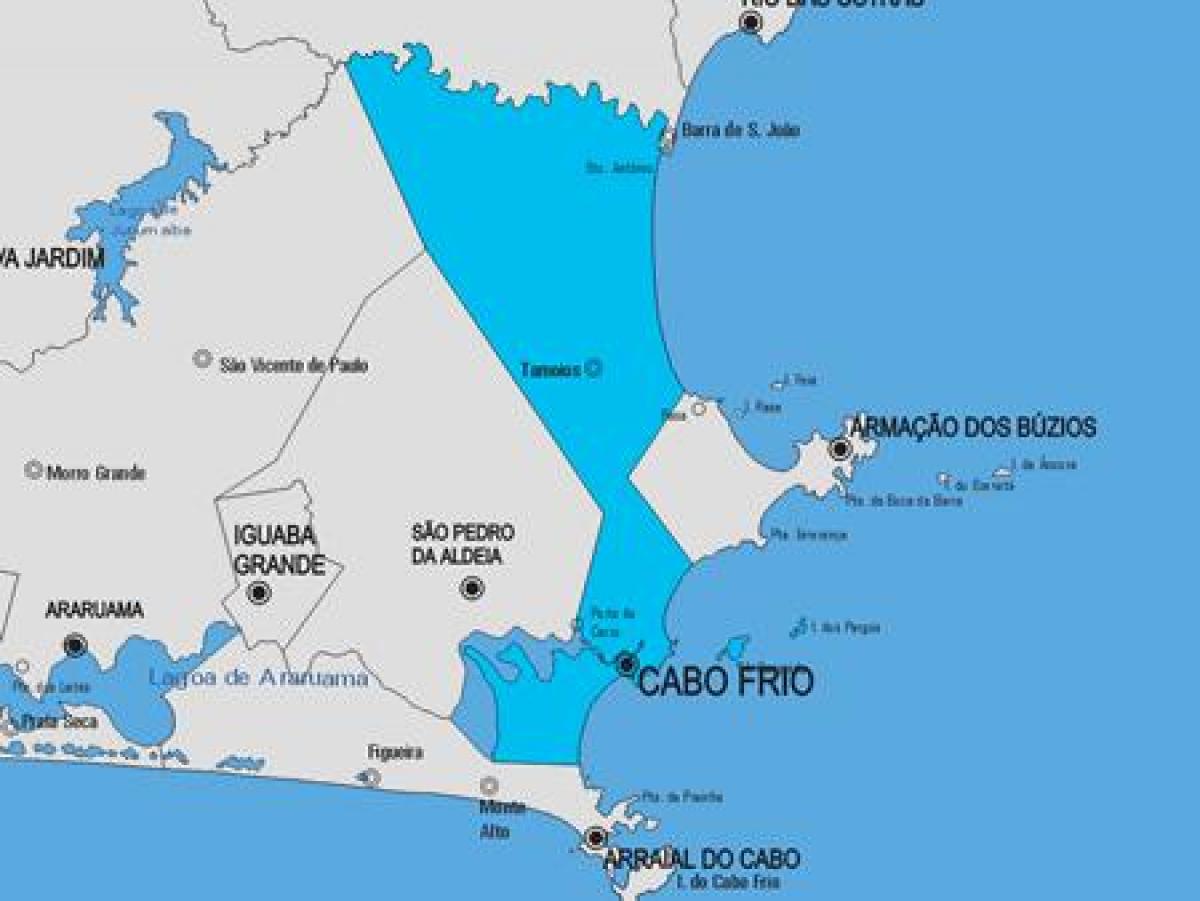 Harta e Cabo Frio komunës