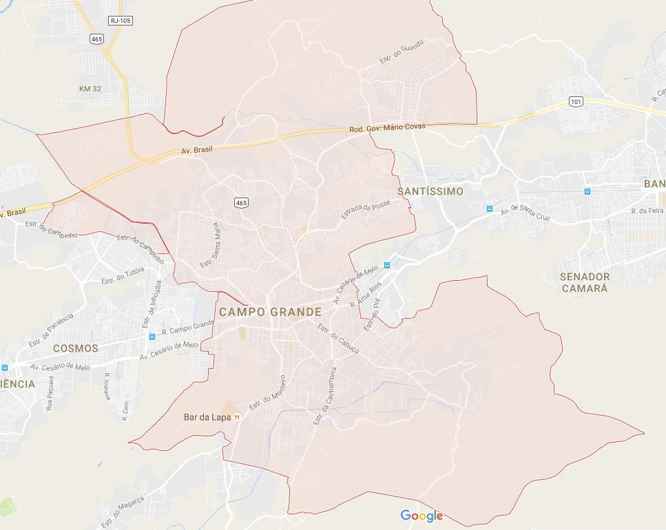 Harta e Campo Grande