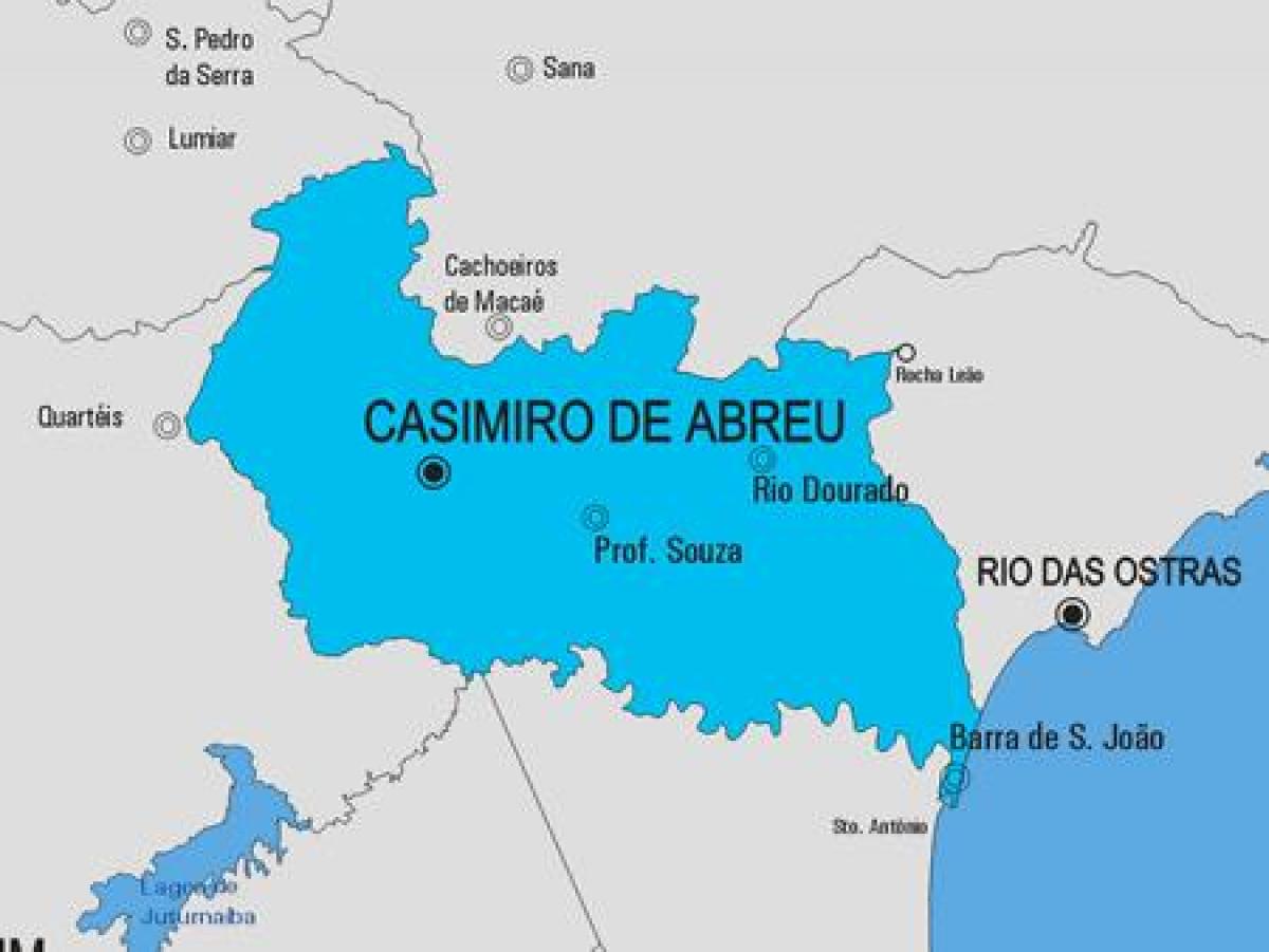Harta e komunës Carmo