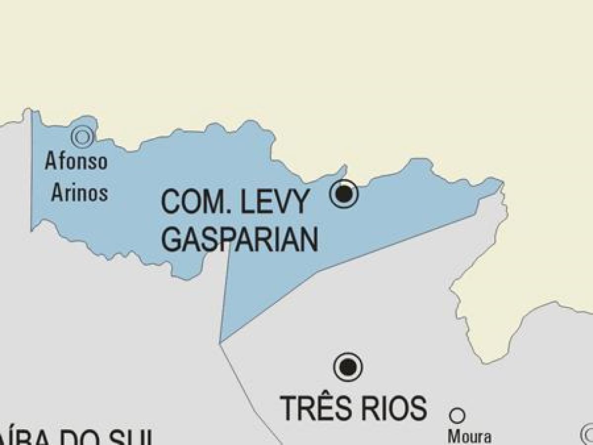 Harta e Casimiro de Abreu komunës