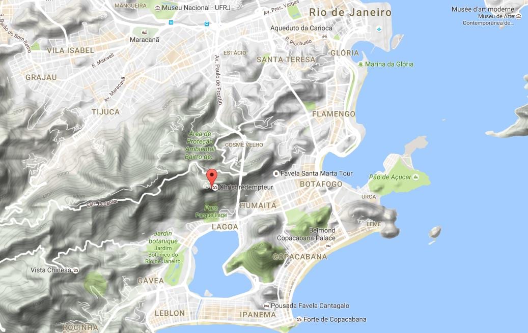 Harta e Corcovado