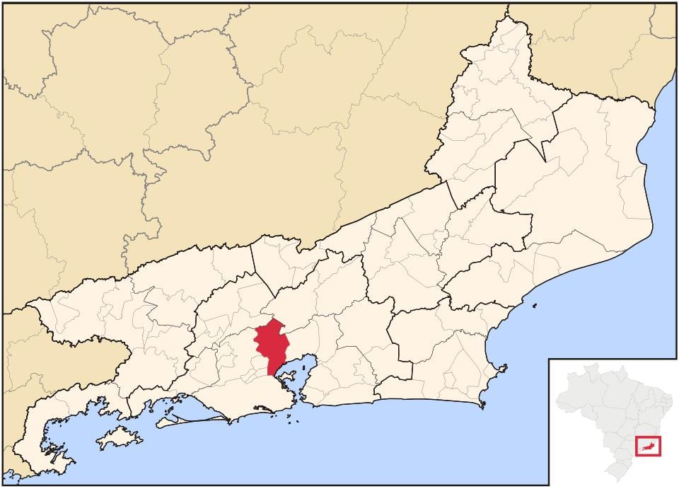 Harta e Duque de Caxias