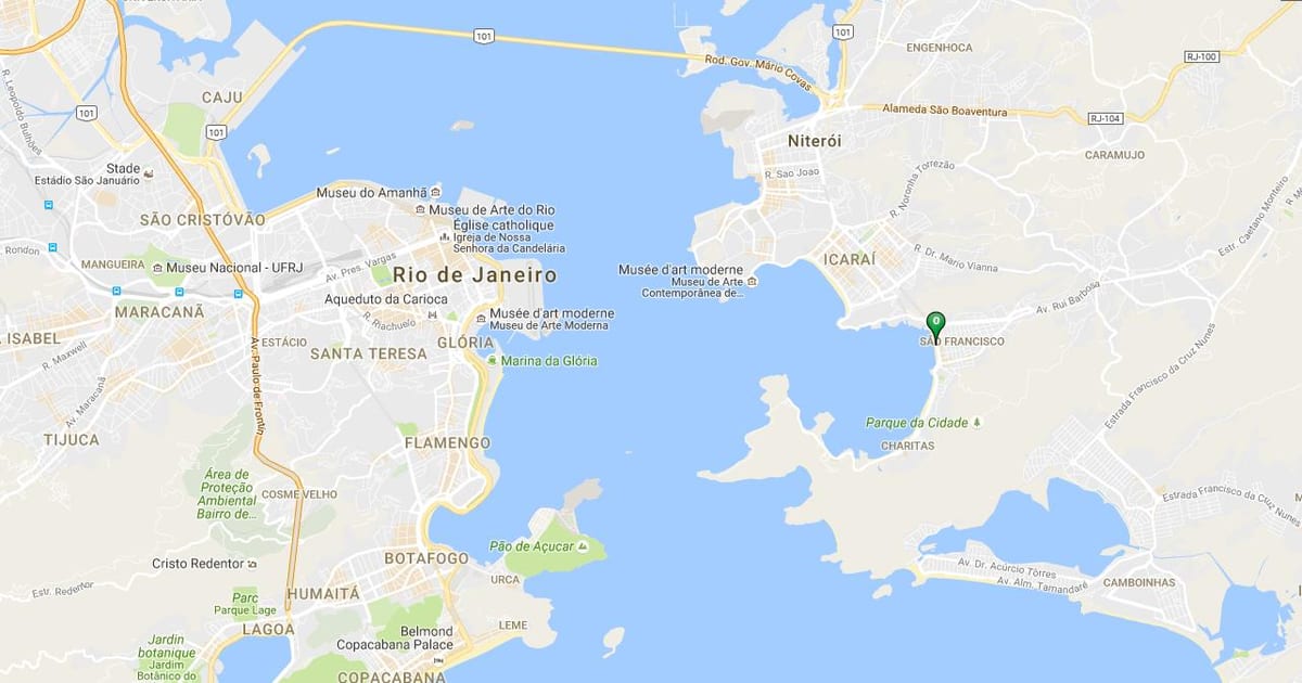 Harta e plazhit të San Franciskos