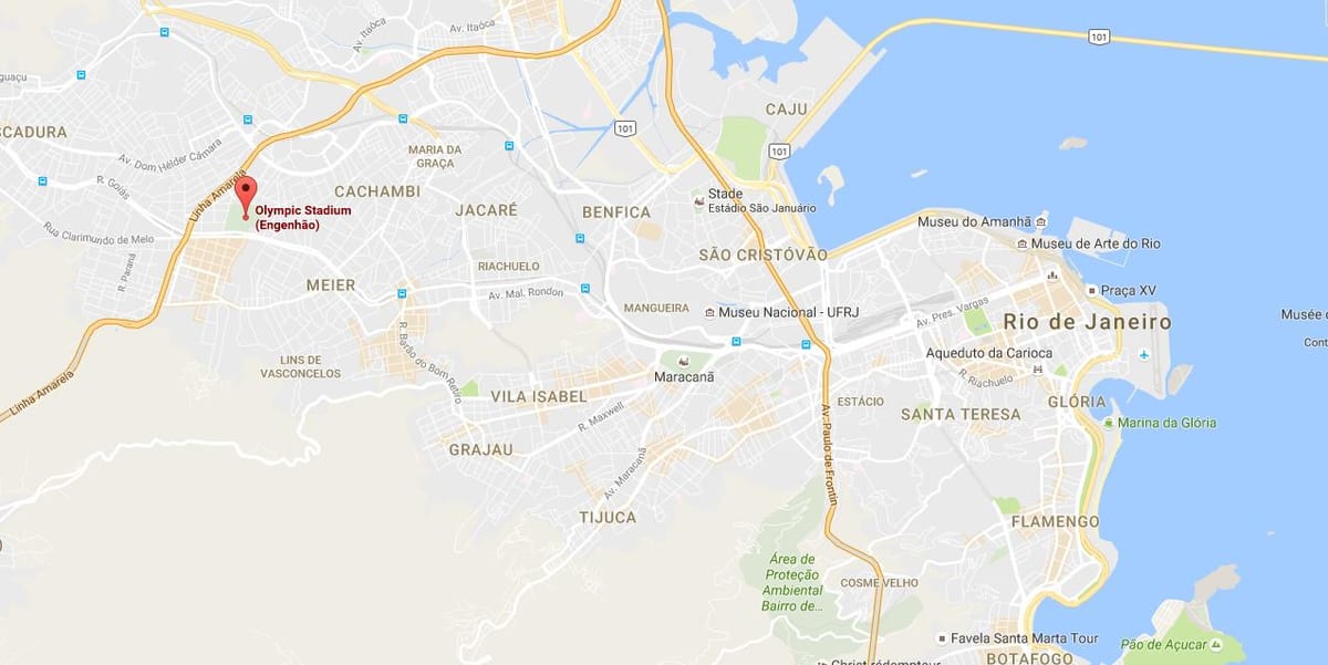 Harta e Engenhão