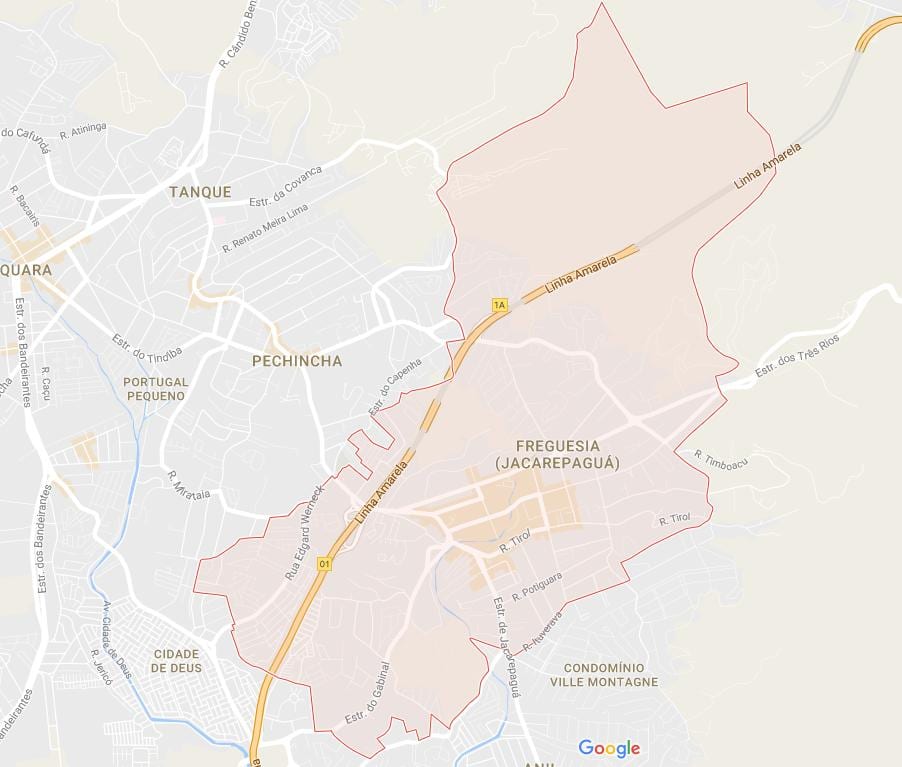 Harta e Freguesia de Jacarepaguá