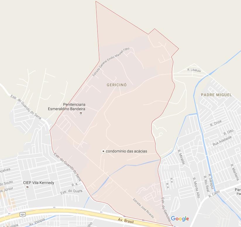 Harta e Gericinó
