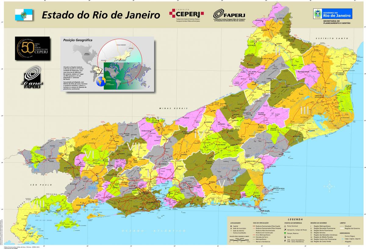 Harta e komunave në Rio de Janeiro