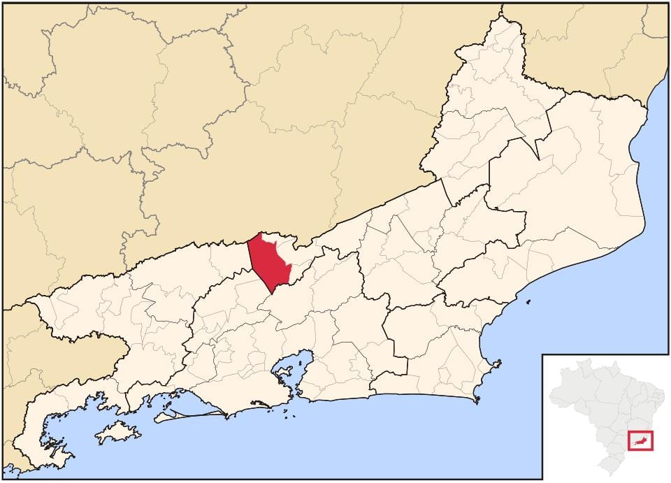 Harta e Paraíba a Sul