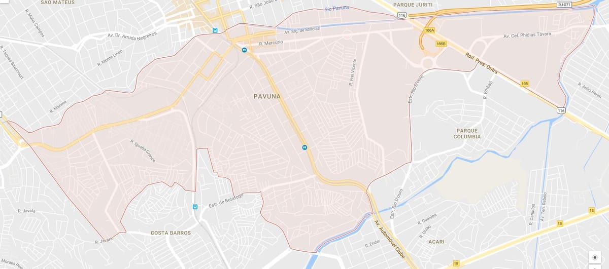 Harta e Pavuna