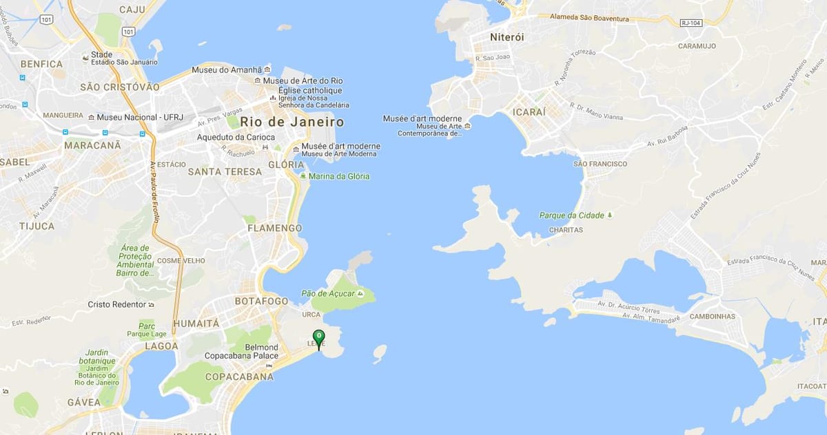 Harta e Leme plazh