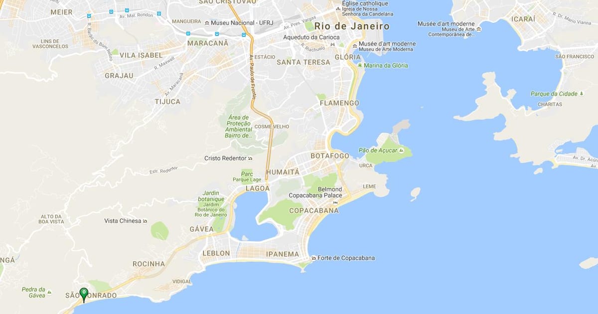 Harta e plazhit Pepino