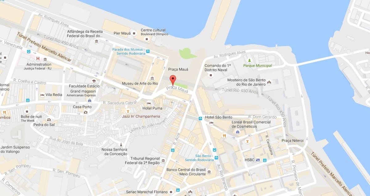 Harta e Praça Mauá