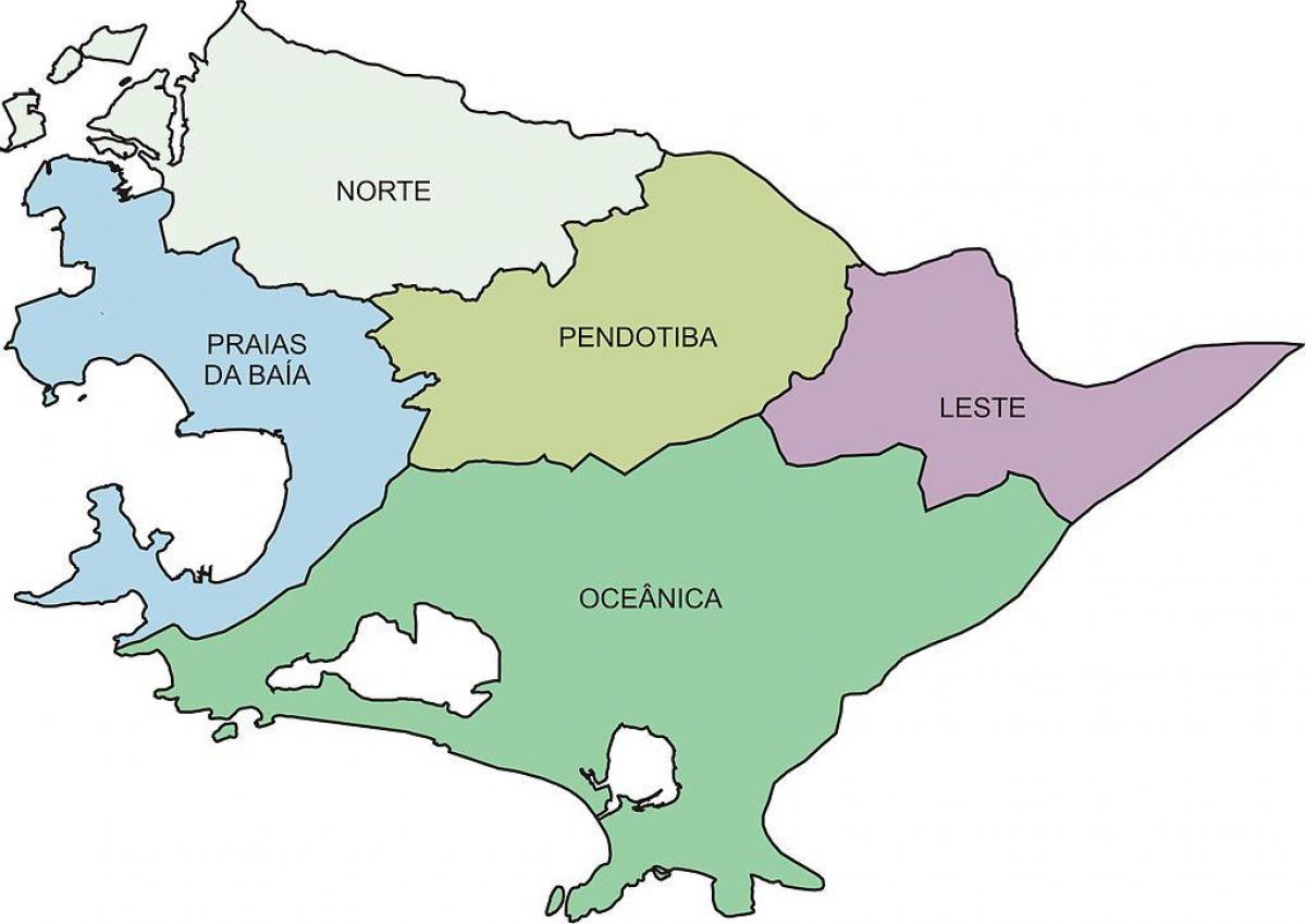 Harta e Rajoneve Niterói