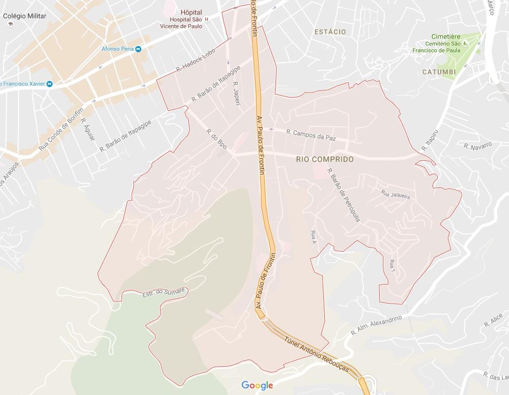 Harta e Rio Comprido