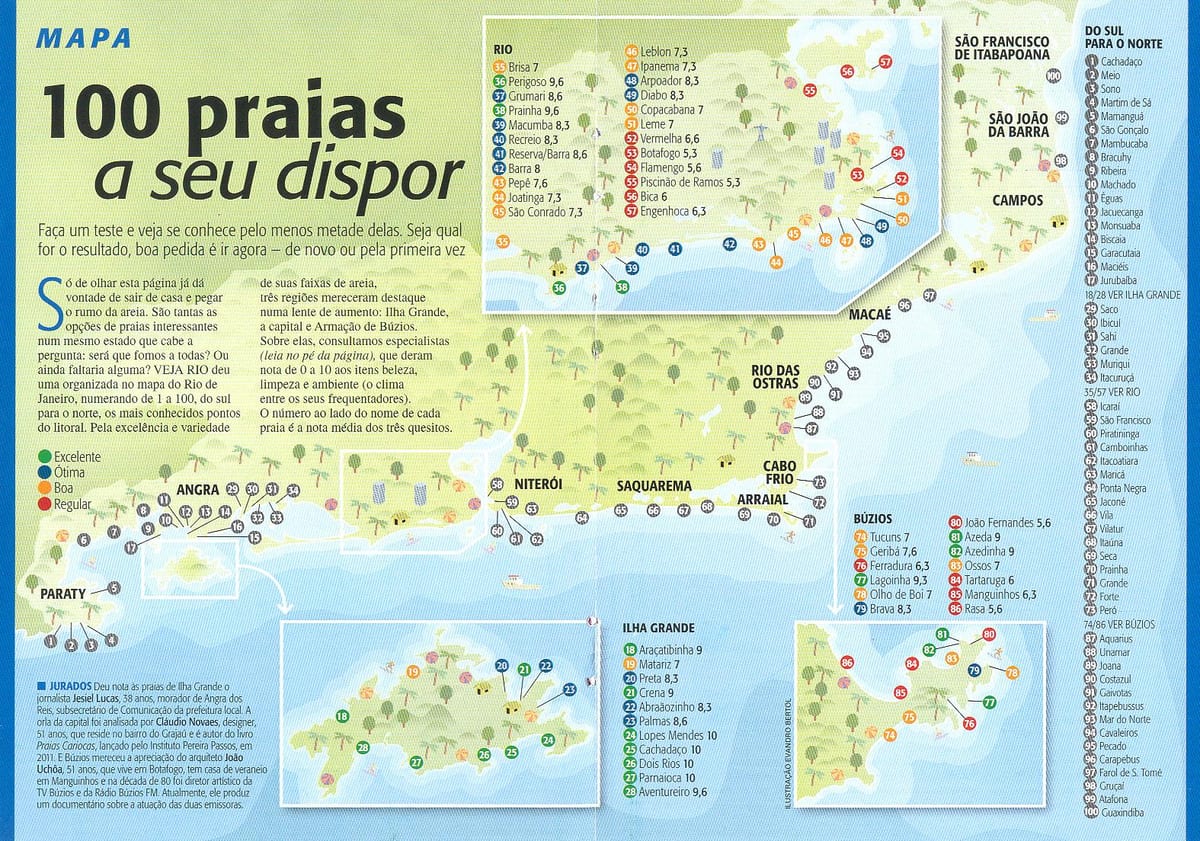 Harta e Rio de Janeiro plazhet