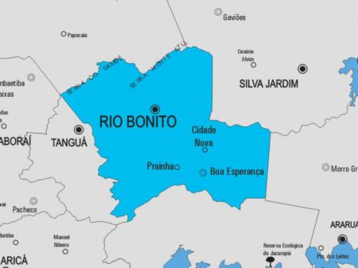 Harta e Rio zv Flores komunës