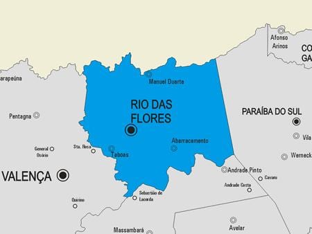 Harta e Rio zv Ostras komunës