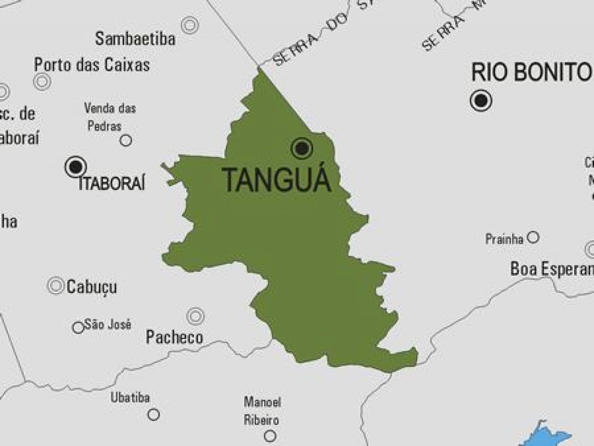 Harta e komunës Tanguá