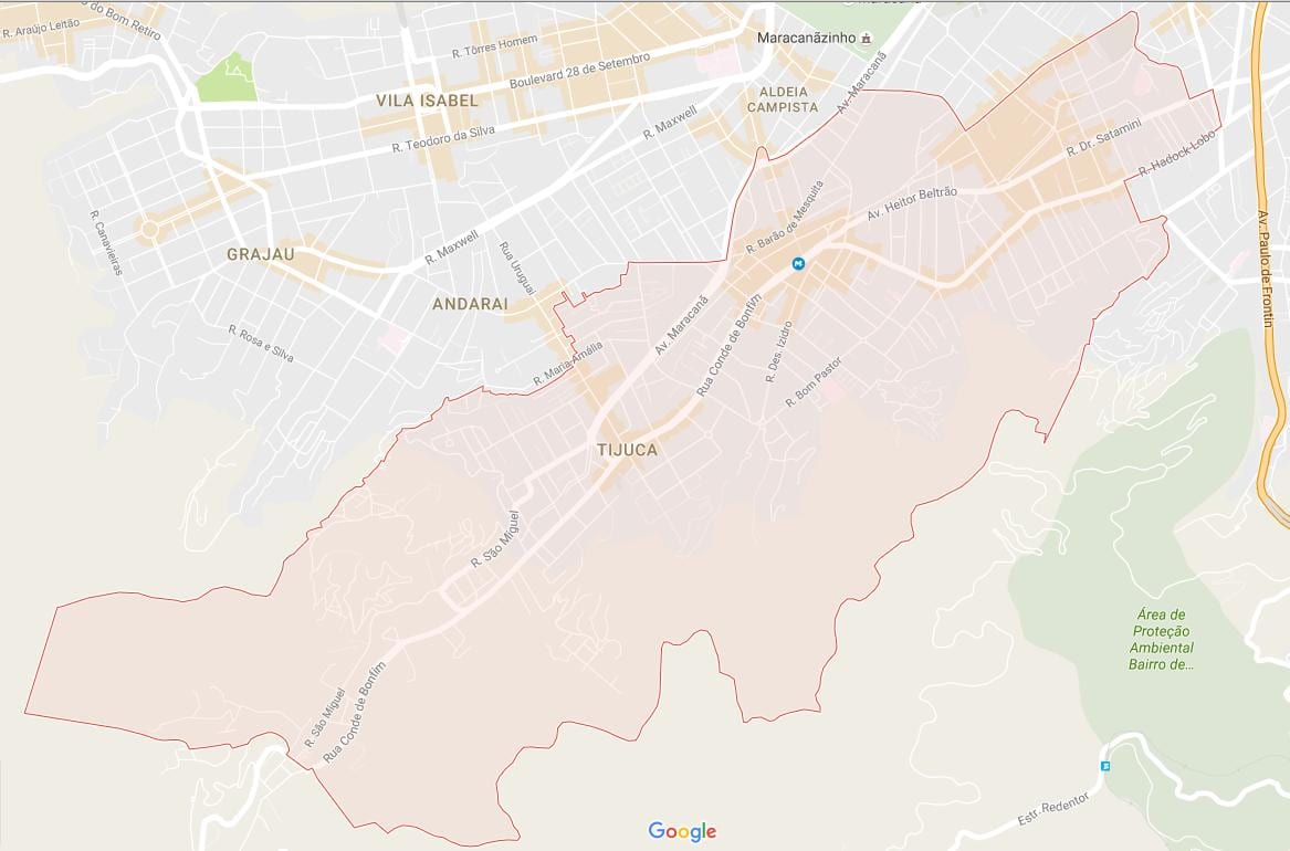 Harta e Tijuca