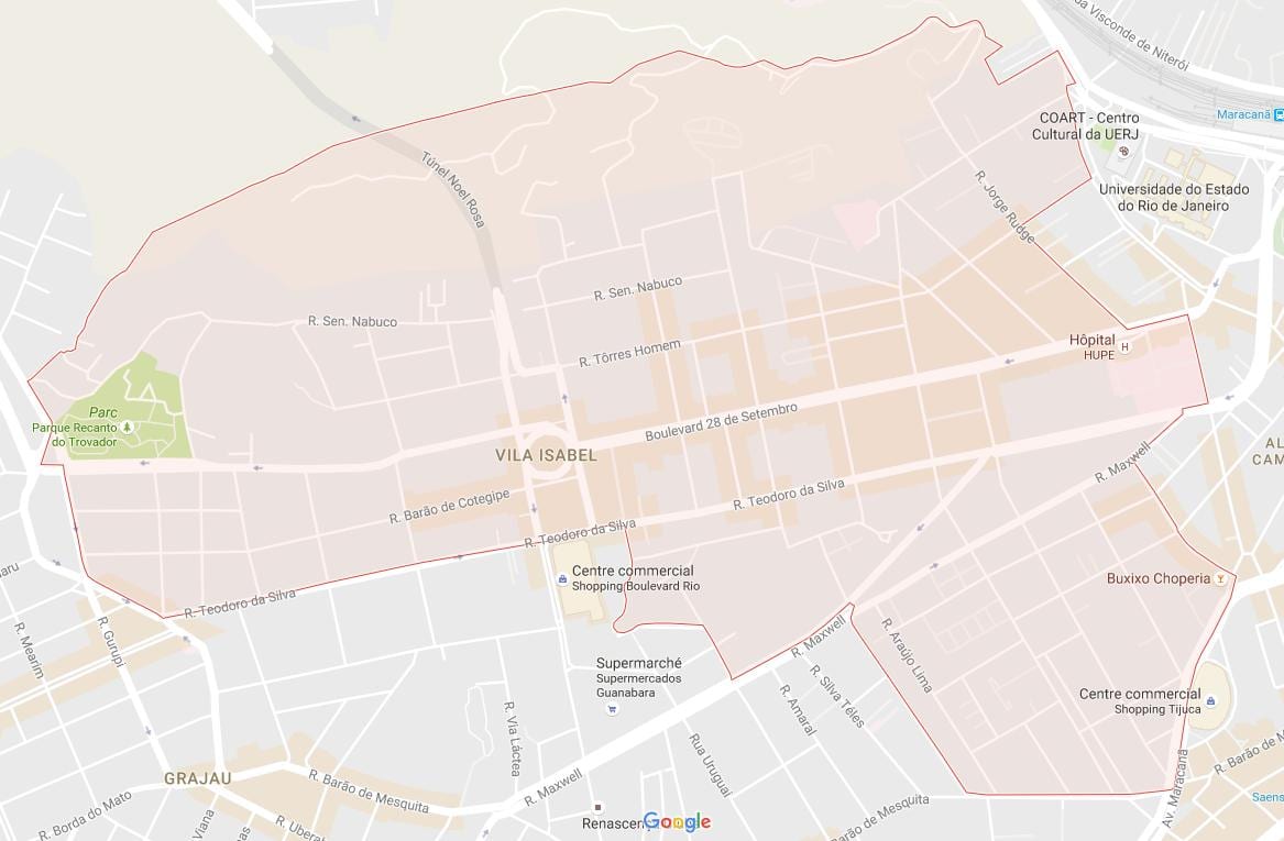 Harta e Vila Isabel