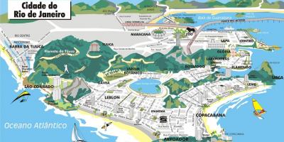 Harta e 3d Rio de Janeiro