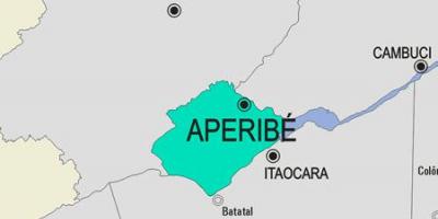Harta e komunës Aperibé