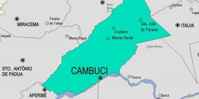 Harta e komunës Cambuci