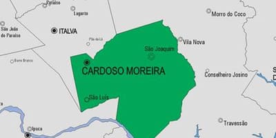 Harta e komunës Cantagalo