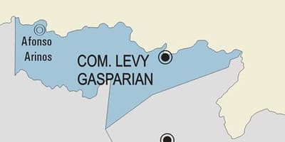 Harta e Casimiro de Abreu komunës