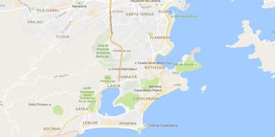 Harta e favela Vidigal