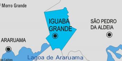Harta e Iguaba Grande komunës