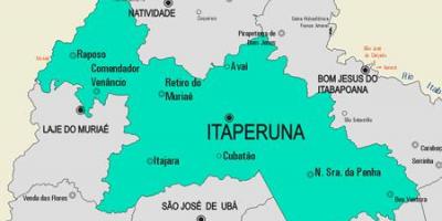 Harta e komunës Itaperuna