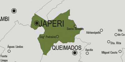 Harta e komunës Japeri
