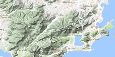 Harta e ndihmës Rio de Janeiro