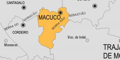 Harta e komunës Macuco