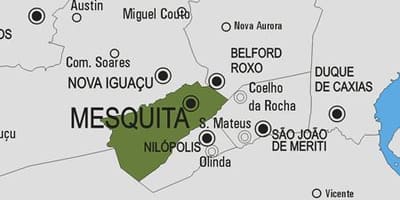Harta e komunës Mesquita