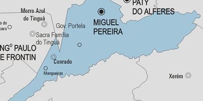 Harta e Miguel Pereira komunës