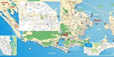 Harta e monumenteve të Rio de Janeiro