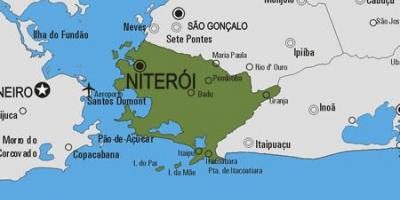 Harta e komunës Niterói