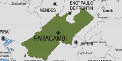 Harta e komunës Paracambi