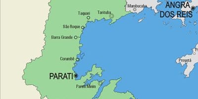 Harta e komunës Parati
