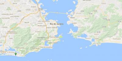 Harta e plazhit Barra da Tijuca