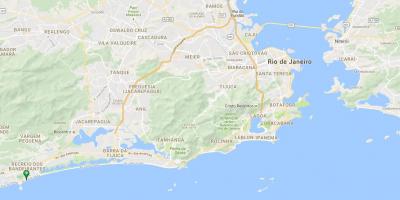 Harta e plazhit Recreio dos Bandeirantes