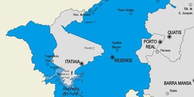 Harta e komunës Resende